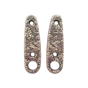 Japan Wave Blueberry - ESEE Izula-2 Knife Scales - Picture 1 of 4