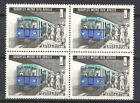 Hungary 1970.  Trains, Metro Stamp In 4-Blocks, Mnh (**) Mi.: 2577