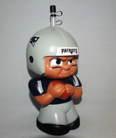NEW ENGLAND PATRIOTS TeenyMates BIG SIP New NFL Player Bottle 16 Ounces Cover