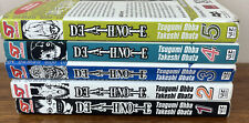 DEATH NOTE Manga Vol.1-5 Book Lot  Comics amime jump Takeshi Obata