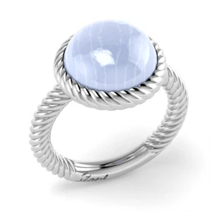 Anello Lirimy Stone Calcedonio - Argento 925 - Foto 1 di 5