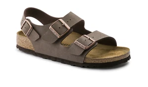 Birkenstock Milano Mocca BirkiBuc Regular - Picture 1 of 4