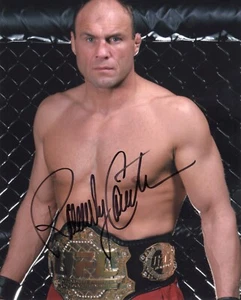 RANDY COUTURE SIGNED AUTOGRAPH UFC MMA 8X10 PHOTO #3 - Picture 1 of 1