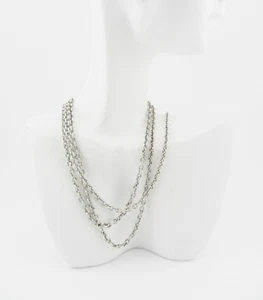 Long Ippolita Sterling Silver Oval Link Chain 36" - Picture 1 of 9