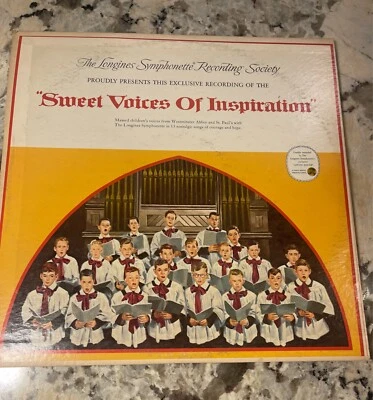 The Longines Symphonette Sweet Voices Of Inspiration Choir 12" Vinyl LP G+/VG+ - Image 1 of 3