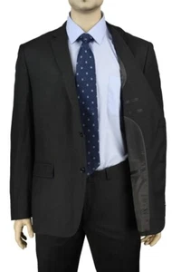 $600 Bar III Men's Blue Skinny-Fit Wool Stretch Jacket Pants 2-Piece Suit Sz 38R - Picture 1 of 6