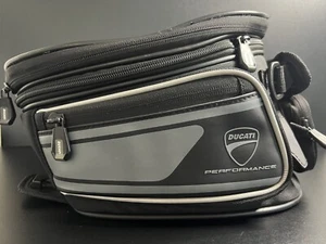 Ducati Performance Hypermotard Expandable Weatherproof Soft Tank Bag Only - Picture 1 of 12