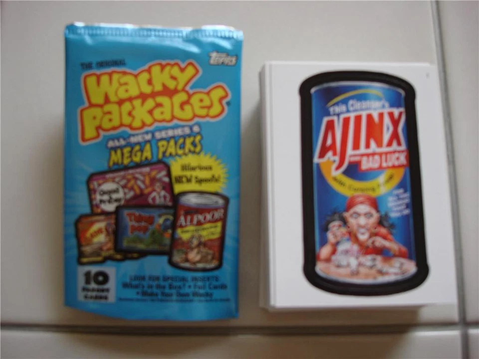 Wacky Packages ANS 6 - Complete Set of 80 Cards - Image 1 of 1