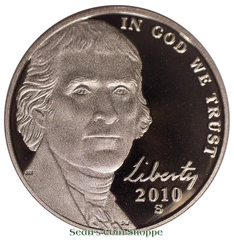 2010 S Jefferson Nickel 5C Gem Deep Cameo Proof Nickle San Francisco Ships Free! Cover