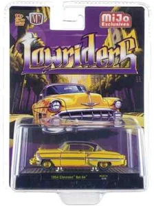 Chase! M2 Machines 1:64 1954 Chevrolet Bel Air Lowriders Yellow 31500-MJS78 - Picture 1 of 1