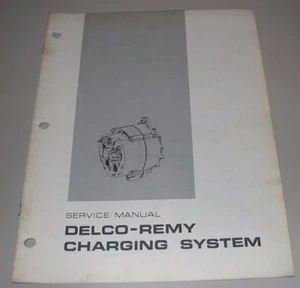 Service Manual Caterpillar Gabelstapler Delco-Remy Charging System Juli 1970! - Imagen 1 de 1