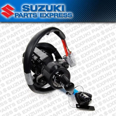 NUEVO 2005-2016 SUZUKI GSXR GSX-R 1000 OEM INTERRUPTOR DE ENCENDIDO Y 2 LLAVES 37100-41G12 Foto 1 de 4