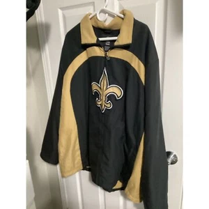 Giacca Reebok NFL Team abbigliamento full zip Saints XL - Foto 1 di 3