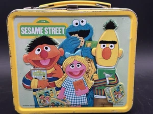 Fiambrera y termo Sesame Street 1979 * De colección * Kit de lonchera cubo * Big Bird - Imagen 1 de 17