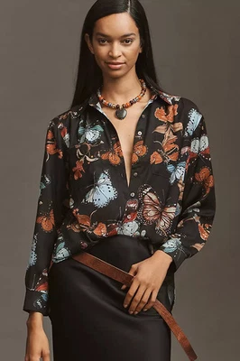 Anthropologie - Blusa Brielle Relaxed Buttondown​ - Oferta Foto 1 de 4