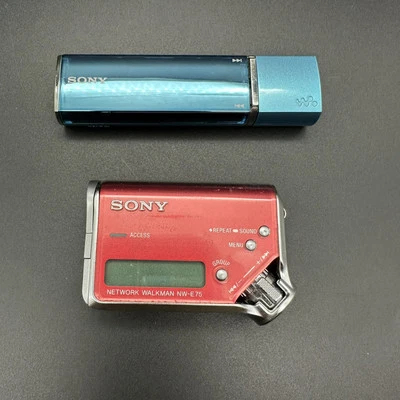 Sony NW-E75 256 MB & NW-E013 1 GB Digital Portable Audio Player — 第 1/4 张图片