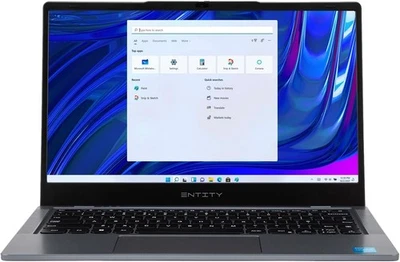 Entity Laptop - Book 14 Home - 128GB - Windows 11 - Silver - Image 1 of 4