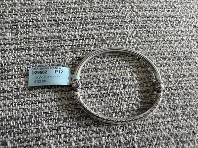 Brazalete Brazalete Brighton Charm - Plata - Nuevo Foto 1 de 4