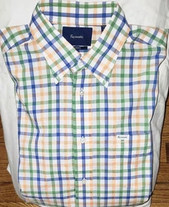 Faconnable Men’s Large Classic Fit Button Down Shirt - Picture 1 of 2