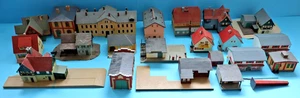 Konvolut VERO Auhagen Gebäude TT (20 Stk.) Bahnhof Wohnhäuser Fabrik Mühle ... - Picture 1 of 5