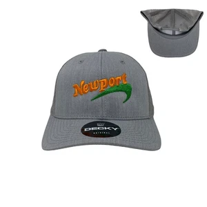 Sombrero de camionero Newport (naranja) en gris jaspeado - Imagen 1 de 7