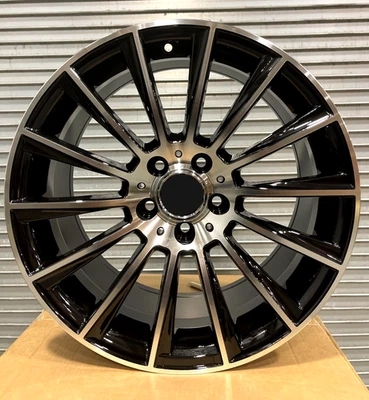 SET of 4 WHEELS  19" RIMS FOR MERCEDES BENZ C300 C350 E300 E350 E550 S500 S550 - Image 1 of 4