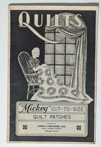 Quilts Mickey Cut To Size Quilt Patches John C Michael Co - Bild 1 von 8