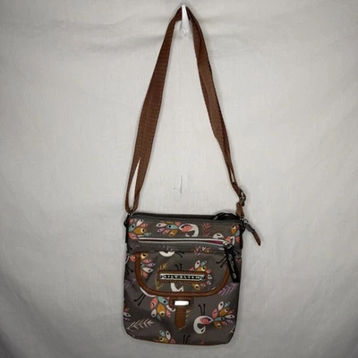 Bolso Bandolera Lily Bloom Vivian Multi Bolsillos Solapa Sobre Cremallera y Snap Pavo Real Foto 1 de 4