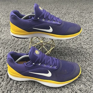 Nike Free Trainer V7 Zapatos LSU 898049-500 Púrpura Amarillo Blanco Para hombres Talla 12 - Imagen 1 de 10