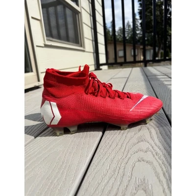 Botines de fútbol Nike Mercurial Vapor 12 Elite FG Team rojos para hombre talla 8 AQ4857-998 Foto 1 de 4