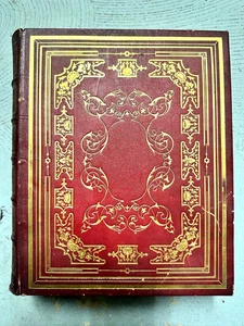 1853 Jesper Harding Holy Bible Superfine Ed Illustrated w/ Apocrypha Concordance - Picture 1 of 15