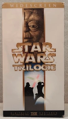 STAR WARS Trilogie / Box-Set / VHS / Widescreen / THX / geprüft - Bild 1 von 4