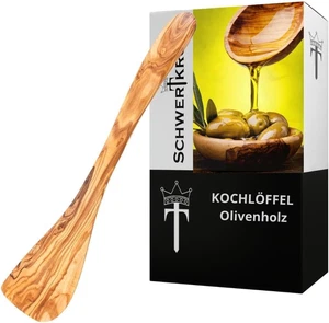 - Set Di Cucchiai/Mestoli Da Cucina in Legno D'Ulivo, Spatole Da Cucina, Cucchia - Foto 1 di 12