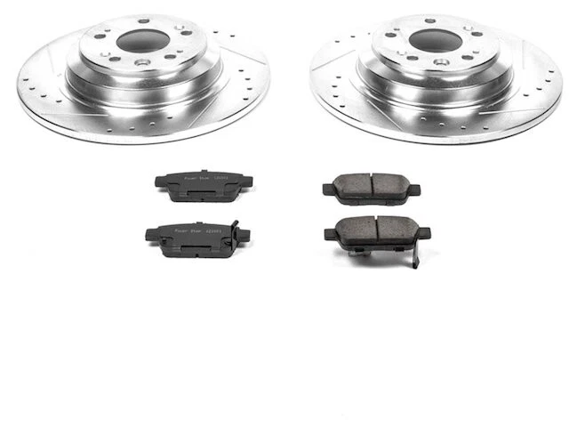 Kit de pastillas de freno trasero y rotor 48MDZN94 para Acura TL 2009 2010 2011 2012 2013 2014 Foto 1 de 1