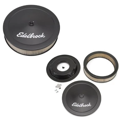 Edelbrock 1223 Black Pro-Flo Series Round Air Cleaner 14" Diameter 3" Element — 第 1/4 张图片