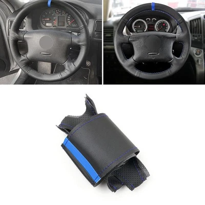 Lenkrad Leder Abdeckung Für VW Passat B5 1998 1999 2000 2001 2002 2003 2004 2005 - Bild 1 von 4