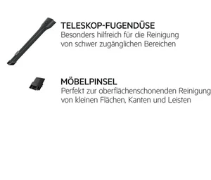 AEG CLEAN 5000 Akku-Staubsauger Kabellos mit Handstaubsauger Nur Zubehor - Bild 1 von 5