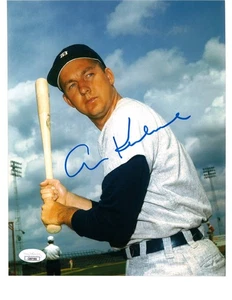 Tigers HOF Al Kaline (d.20) Signed Autographed Signed 8x10 Photo JSA COA CB97506 - Picture 1 of 1