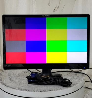 Planar PLL2210W 997-6897-00 LCD Monitor 22" DVI VGA GRADE B  - Image 1 of 4