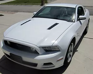 2013-2014 Mustang Hood Vent Decals Inserts Gt Stickers Vinyl Graphics 13-14 - Foto 1 di 4