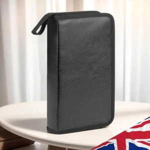 Double-side CD DVD Storage Organizer 80pcs Capacity Wallet Album Carrying Case - Bild 1 von 12