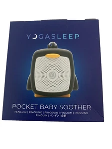 Yogasleep Pocket Baby Succhietto Bianco Rumore Sonno Macchina Suono Pinguino Nuovo Sigillato - Foto 1 di 6