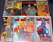 NEW INVADERS #0,1,2,3,4,5,6,7,8,9 (NM) Full Set! BLAZING SKULL! SUB-MARINER 2004