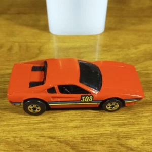 Hot Wheels Street Beast Ferrari Race Bait 308 Red Gold Blackwall Hong Kong 1988 - Picture 1 of 8