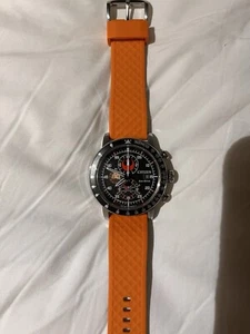 Citizen Men's Star Wars Rebel Chronograph Eco-Drive Orange Watch 44MM CA0761-06W - Picture 1 of 3