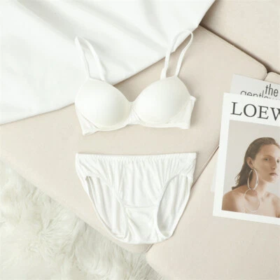 Silk Knitted Bra & Panty Set 100% Mulberry Silk Knitted Bra And Panty For Women - Image 1 of 4