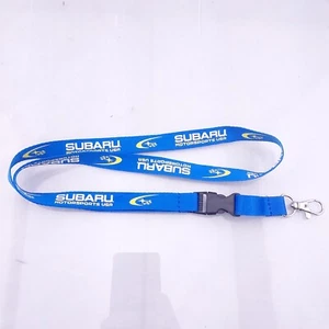 SUBARU Keychain Neck Lanyard Blue Impreza 18" - Picture 1 of 4
