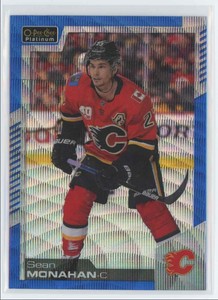 2020-21 O-Pee-Chee Platinum Blue Surge Sean Monahan #117