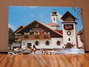 Frankenmuth Bavarian Inn Frankenmuth, Michigan Photochrome Post Card Cars C528x - Bild 1 von 2