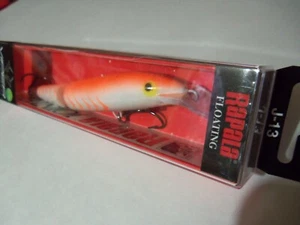 1 Rapala Jointed Minnow Lure J13 VIPER Custom GLOW Orange HB Neu in Verpackung - Bild 1 von 7